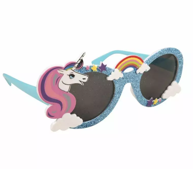 Lunettes Gag Licorne Ă Paillettes