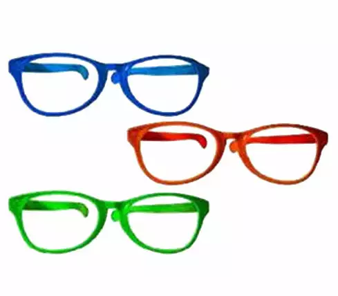 Lunettes Géantes Jumbo Sans Verre Mix 26cm