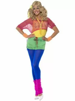 Déguisement Femme Aérobique Années 80