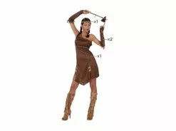 Déguisement D''indienne 4pcs Femme Taille Xl