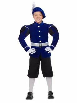 Déguisement Page Royal élégant Bleu Enfant
