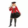 Déguisement De Pirate Femme Rouge Taille Xl
