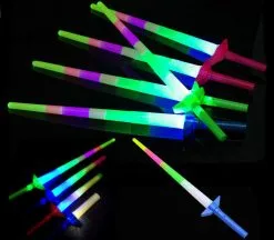 épée Lumineuse Télescopique 68cm Mix