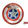 Bouclier Plastique Métallisé Captain America™ Marvel™ 30cm