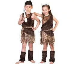 Déguisement Enfant De Cro-magnon Taille 140