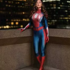 Costume Femme Spiderman PS4