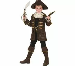 Déguisement De Pirate James Garçon Taille 164cm