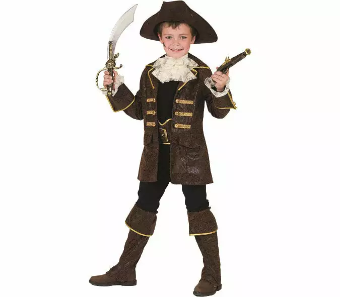 Déguisement De Pirate James Garçon Taille 164cm