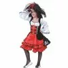 Robe Pirate Anne Fille Taille 116cm