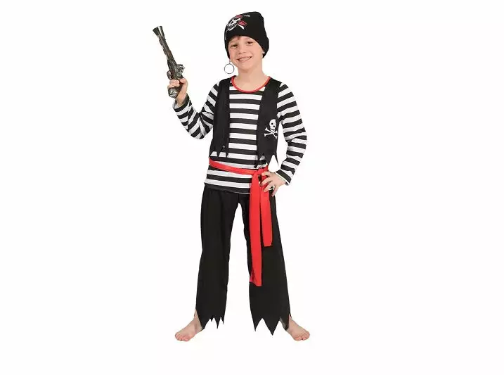 Déguisement De Pirate Pat Garçon 3pcs Taille 128cm