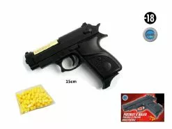 Pistolet à Billes 15cm Et 18 Billes