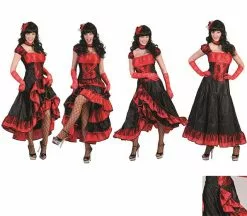 Déguisement Cabaret Saloon Femme Taille Xl