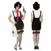 Déguisement Gangster Femme Bonnie Taille L