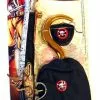 Set Pirate Boucanier Crochet & Bandeau