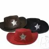 Chapeau Cowboy Feutrine Avec étoile Pour Enfant Mix