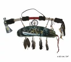 Décoration Tomahawk 62cm