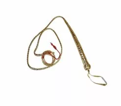 Fouet En Cuir Or 1.8m