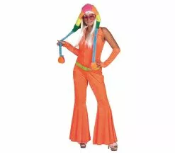 Combinaison Flashy Orange Femme Taille L