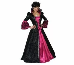 Robe Baroque Victoria Rose Femme Taille Xxl