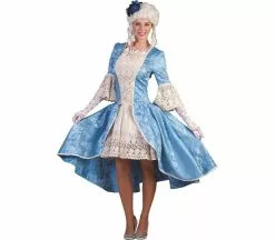 Robe Rococo Louise Bleu Femme Taille Xl