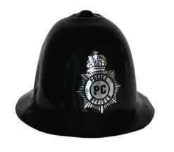 Casque De Police Bobby Anglais Noir