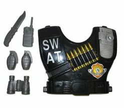 Set Accessoires Policier Swat Pour Enfant