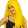 Perruque Lisse Longue Jaune