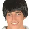 Perruque Noire Homme