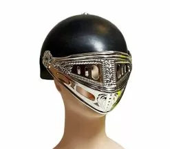 Casque De Chevalier à Visière Argent