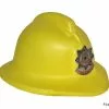 Casque De Pompier En Mousse Eva Fire Chief Jaune Enfant