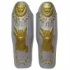 Paire De Protège-tibias De Chevalier Lion