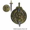 Set Bouclier Lion Et Glaive De Chevalier