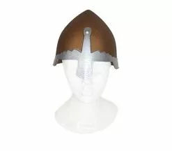 Casque De Chevalier Avec Protège Nez Bronze