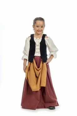 Déguisement Paysanne Médiévale Fille