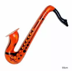 Saxophone Gonflable 55cm Orange