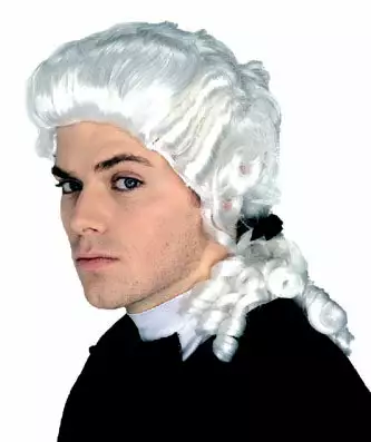 Perruque Mozart Blanc