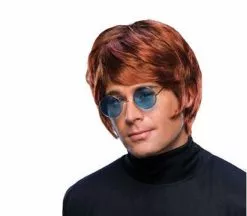 Perruque Cheveux Court Elton Roux Cuivré