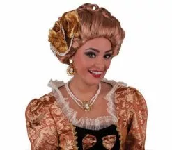 Perruque Roccoco Pour Femme Blond