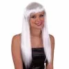 Perruque Cheveux Longs Pretty Pony Blanc