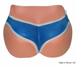 Fesses Postiches Avec String Bleu