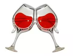 Lunettes Gag Verres De Vin