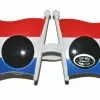 Lunettes Drapeaux Rouge Blanc Bleu