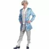 Déguisement Rococo Louis Bleu Homme Taille Xxl