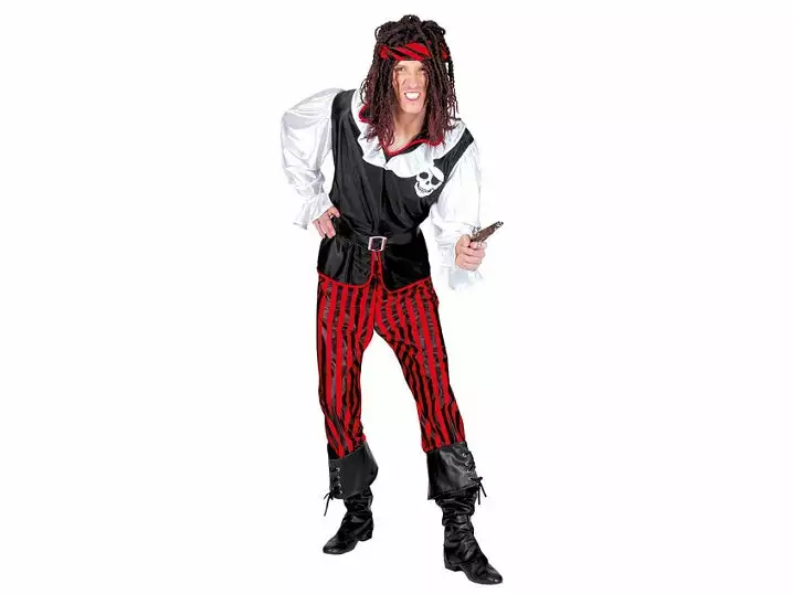 Déguisement Pirate Jacky 4pcs Homme Taille L/xl