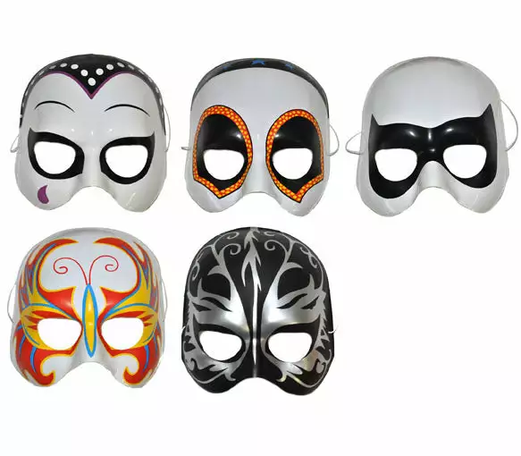 Demi Masque Coque Super Héros Mix