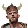 Casque Viking Gaulois En Latex Adulte 20cm