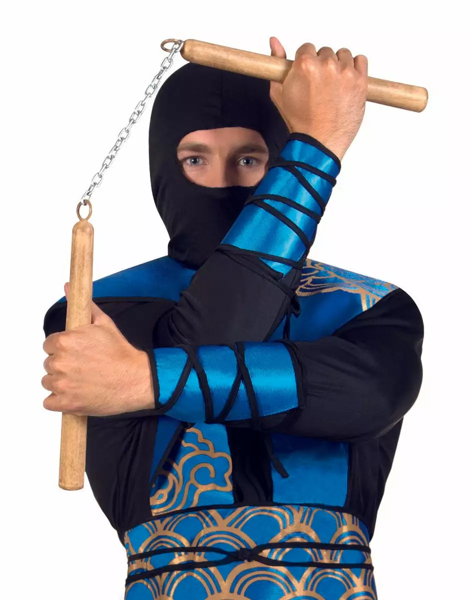 Nunchaku De Ninja Marron â Image 2
