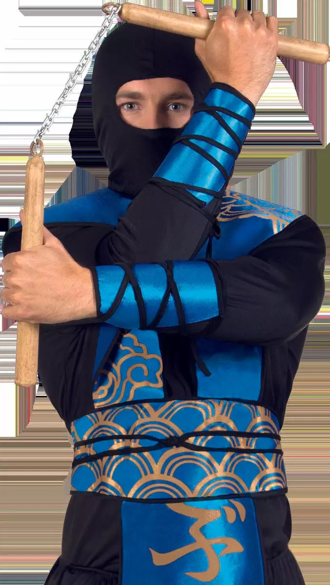 Nunchaku De Ninja Marron â Image 3