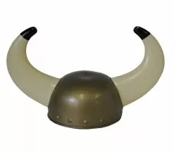 Casque De Viking Gaulois Avec 2 Grandes Cornes