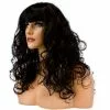 Perruque Cheveux Longs Bouclés Noir